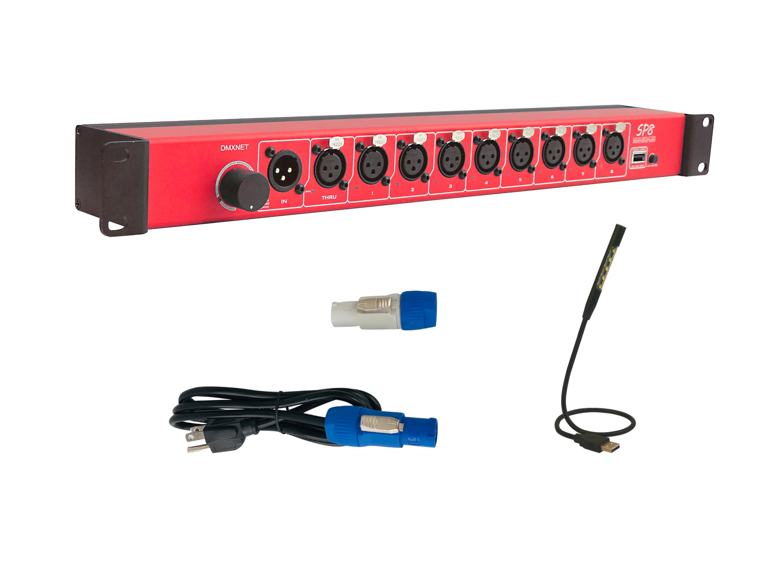 Amazon.com: DMXNET 8-port Opto-Isolated DMX Splitter/Amplifier